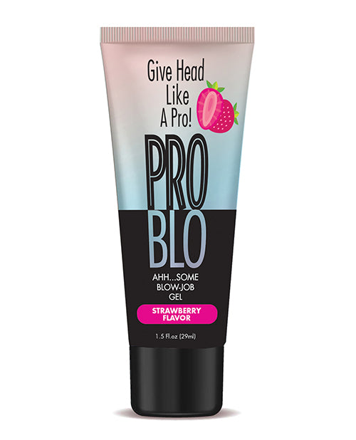 The Soft Hum Pro Blo Oral Pleasure Gel - 1.5 oz Strawberry