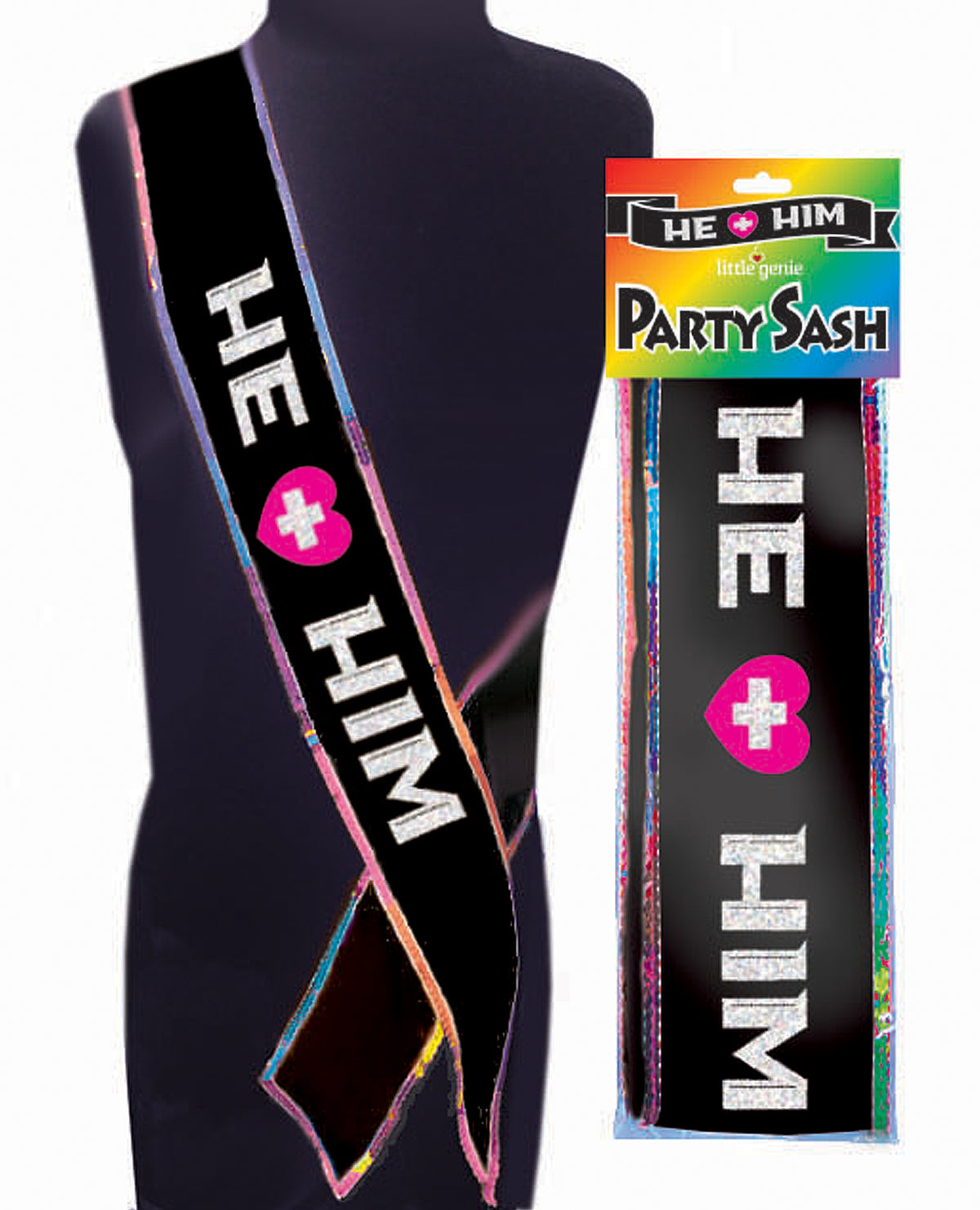 The Soft Hum He + Him Sash