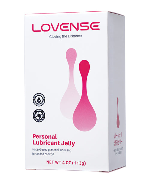 The Soft Hum Lovense Personal Lubricant Jelly - 4 oz