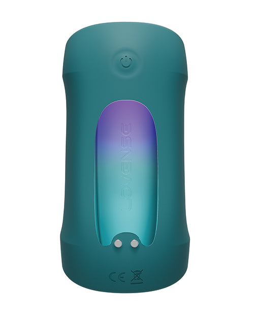 The Soft Hum Lovense Gush 2 Handsfree Masturbator - Teal