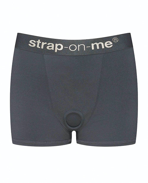 The Soft Hum Strap On Me Allure Lingerie Harness - Black LG