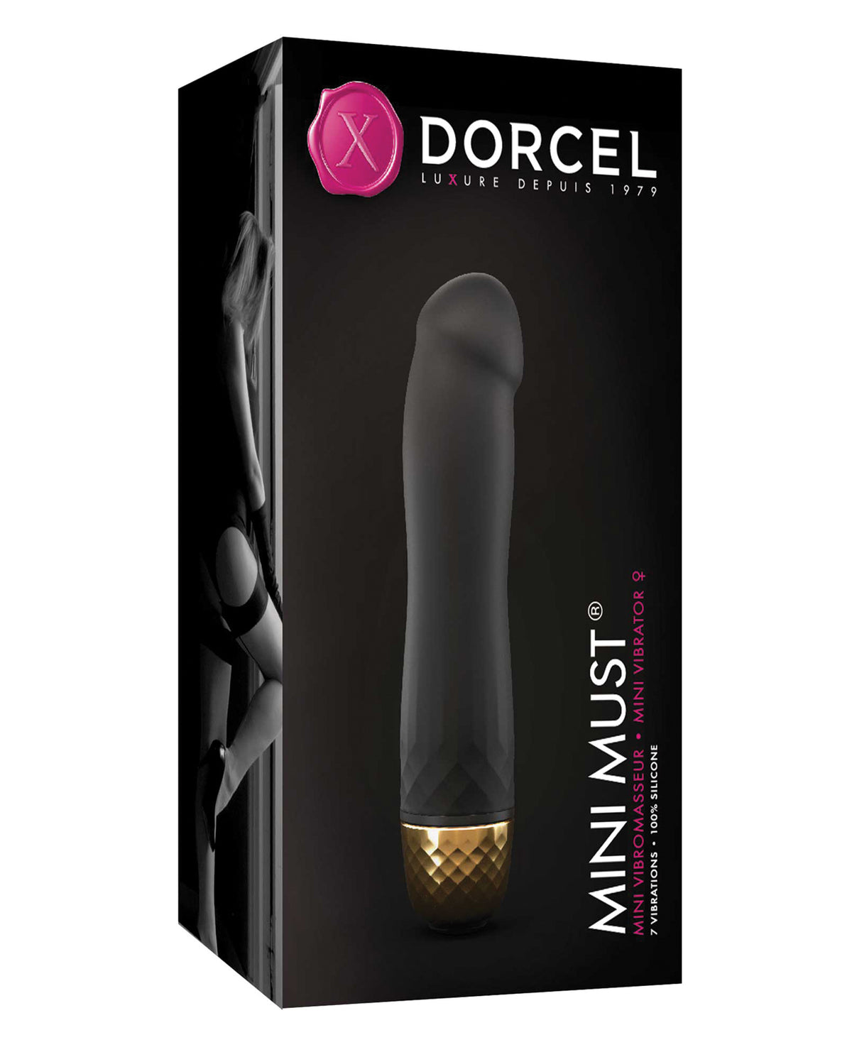 The Soft Hum Dorcel Mini Must - Black/Gold