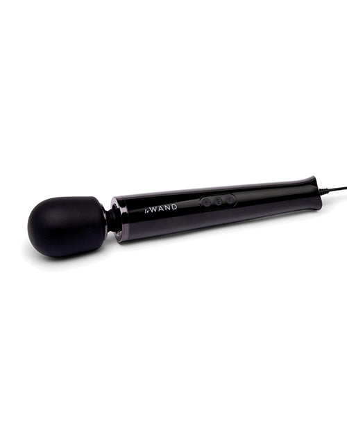 The Soft Hum Le Wand Powerful Plug-In Vibrating Massager - Black