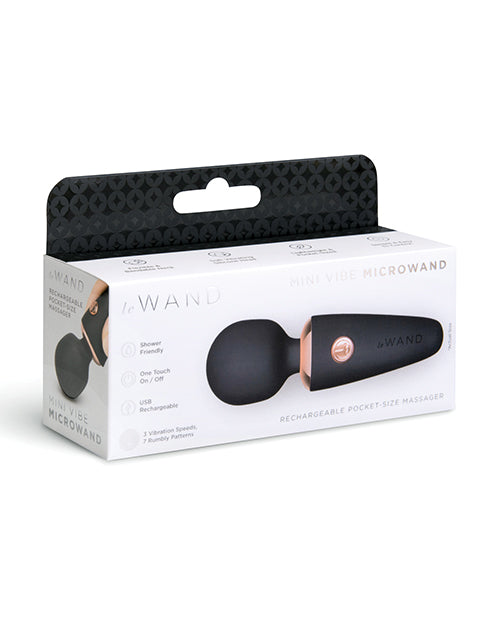 The Soft Hum Le Wand Mini Micro Wand - Black