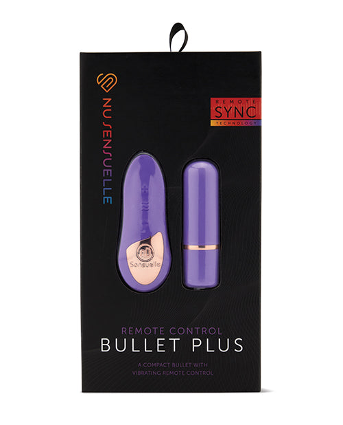 The Soft Hum Nu Sensuelle Remote Control Wireless Bullet Plus - Ultra Violet