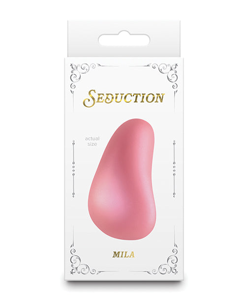 The Soft Hum Seduction Mila Body Massager - Metallic Rose Gold