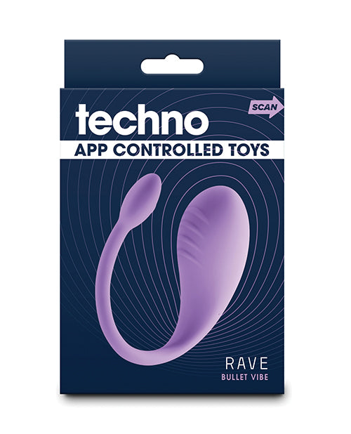 The Soft Hum Techno Rave App Controlled Kegel Vibrator - Purple