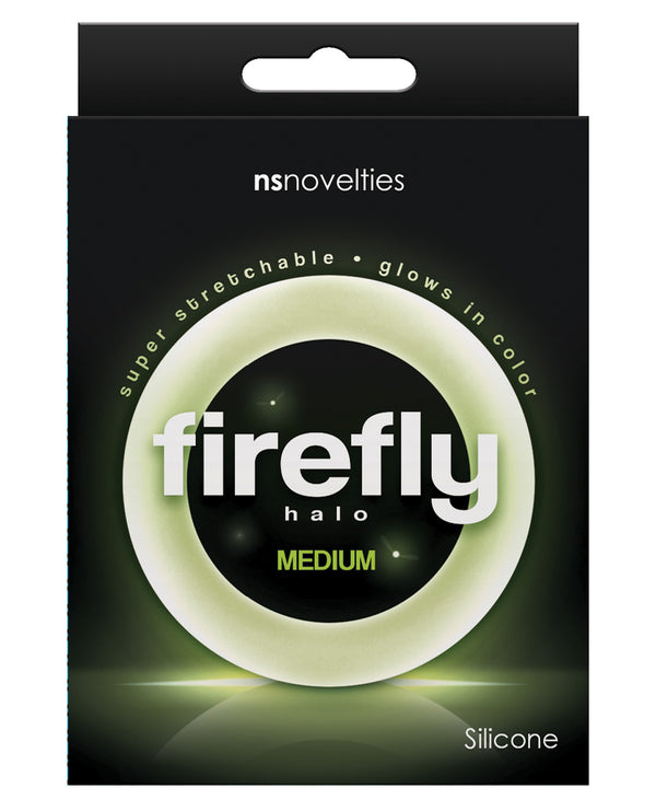 The Soft Hum Firefly Halo Medium Cockring - Clear