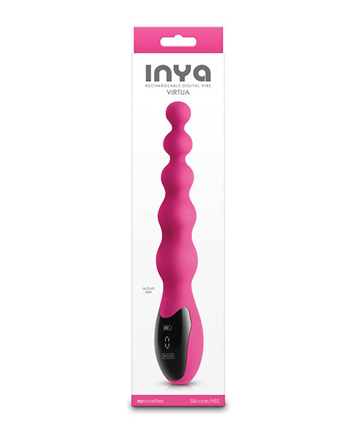 The Soft Hum INYA Virtua Digital Beaded Anal Vibrator - Pink