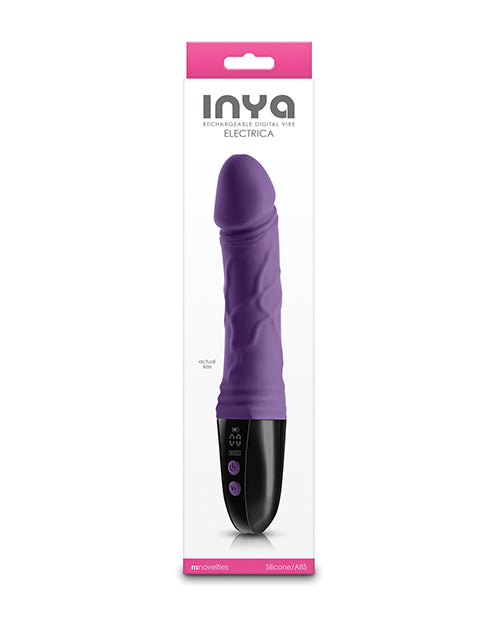 The Soft Hum INYA Electrica Phallic Digital Vibrator - Purple