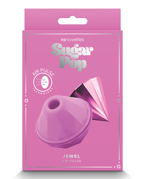 The Soft Hum Sugar Pop Jewel Air Pulse Vibrator - Pink