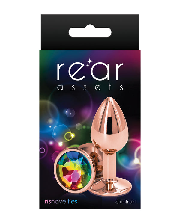 The Soft Hum Rear Assets Rose Gold Small - Rainbow
