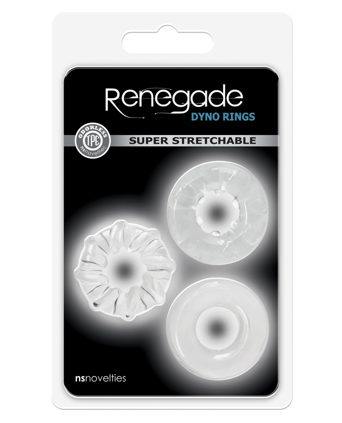 The Soft Hum Renegade Dyno Rings - Clear