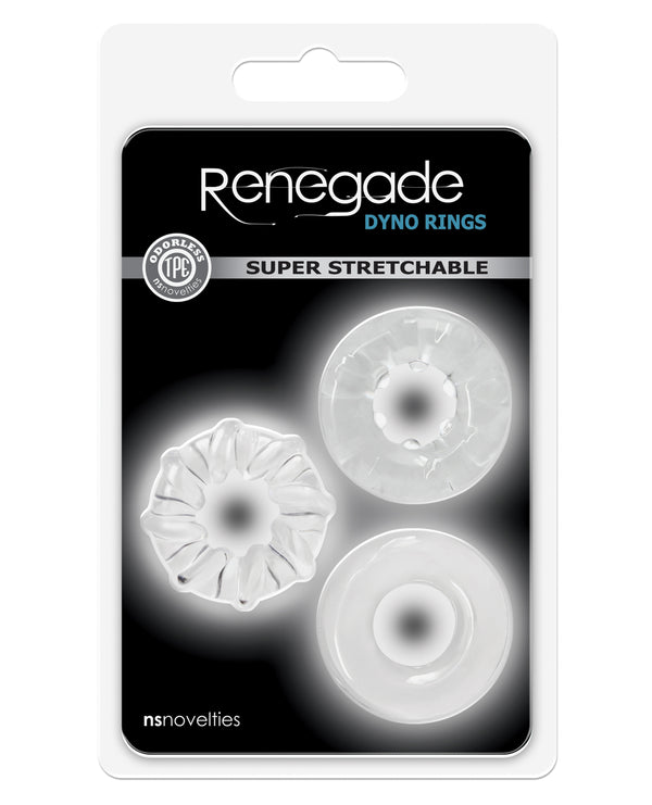 The Soft Hum Renegade Dyno Rings - Clear