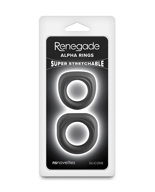 Renegade Alpha Rings - Black