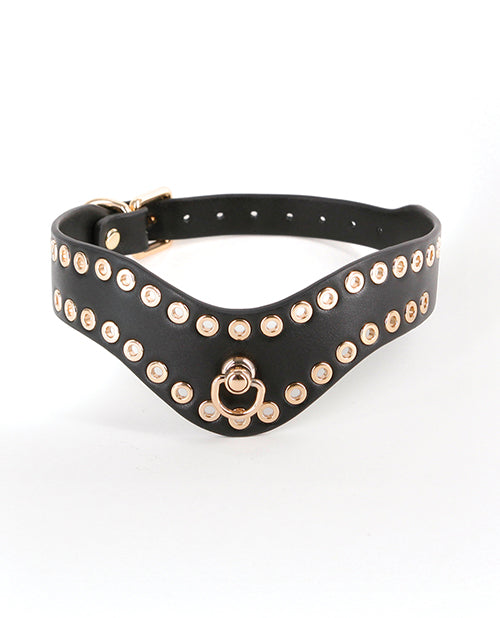 The Soft Hum Fetish &amp; Fashion Kali Collar - Black