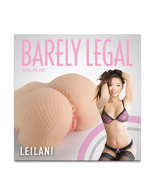 The Soft Hum Barely Legal Leilani Realistic Pussy &amp; Anal Stroker - Tan
