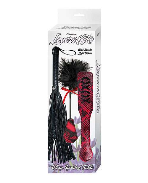 Lovers Kits Whip, Tickle &amp; Paddle
