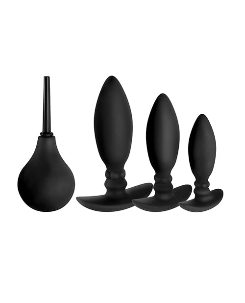 Ass-sation 3-in-1 Training Kit Douche Included - Black (2)