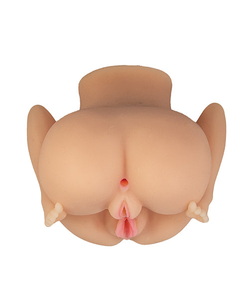 2 Girls and 3 Holes Self Lubricating Masturbator - White (4)