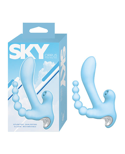The Soft Hum Nasstoys Sky Cirrus Three Way Vibe - Blue