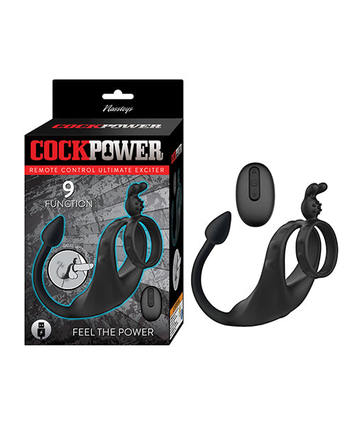 The Soft Hum Nasstoys Cockpower Remote Control Ultimate Exciter - Black