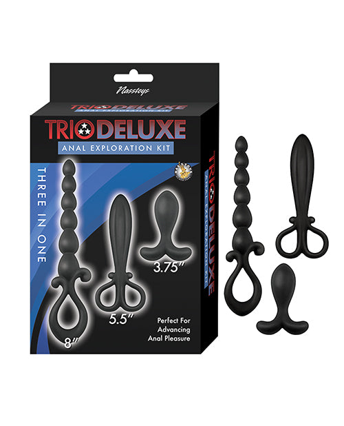 The Soft Hum Nasstoys Trio Deluxe Anal Exploration Kit - Black