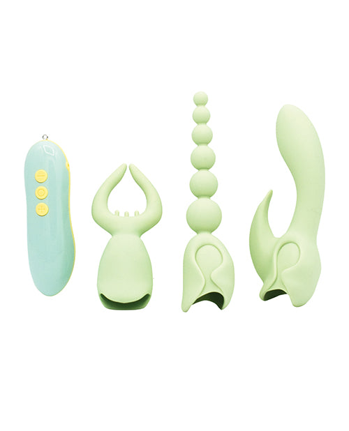 The Soft Hum Natalie's Toy Box Pleasure Hunter 3 pc Kit - Mint