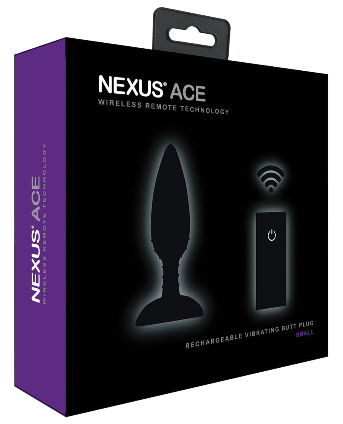 The Soft Hum Nexus Ace Remote Control Butt Plug Small - Black