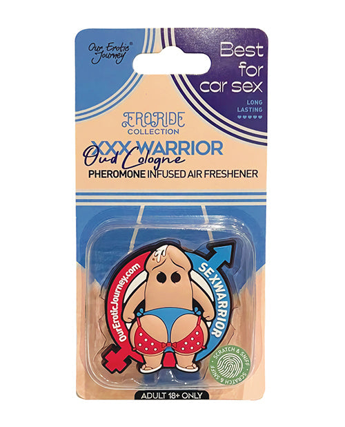The Soft Hum EroRide XXX Warrior Pheromone Infused Air Freshener - Oud Cologne