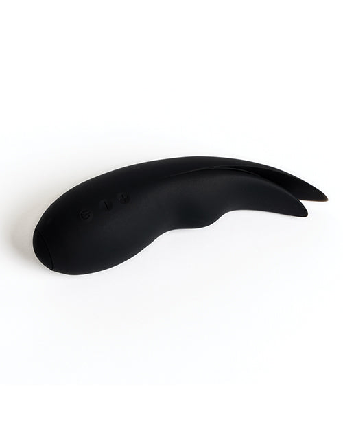 The Soft Hum Space Eclipse Bunny Clitoris Vibe - Black