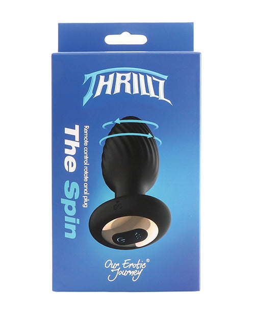The Soft Hum Thrillz The Spin Anal Plug w/Remote