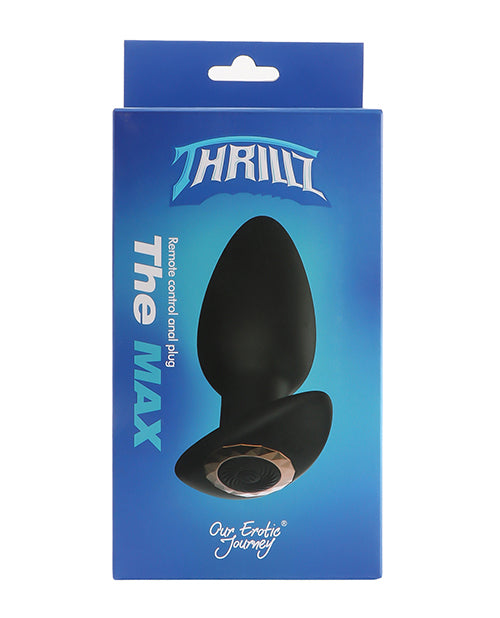 The Soft Hum Thrillz The Max Anal Plug w/Remote
