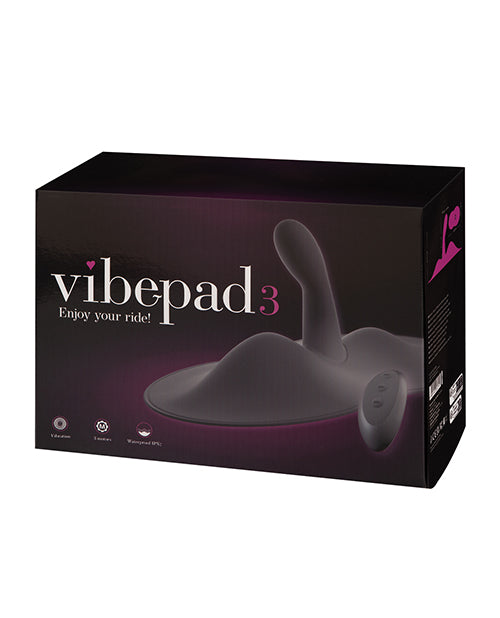 The Soft Hum Vibepad 3 G-Spot Vibrator Grinding Pad - Black