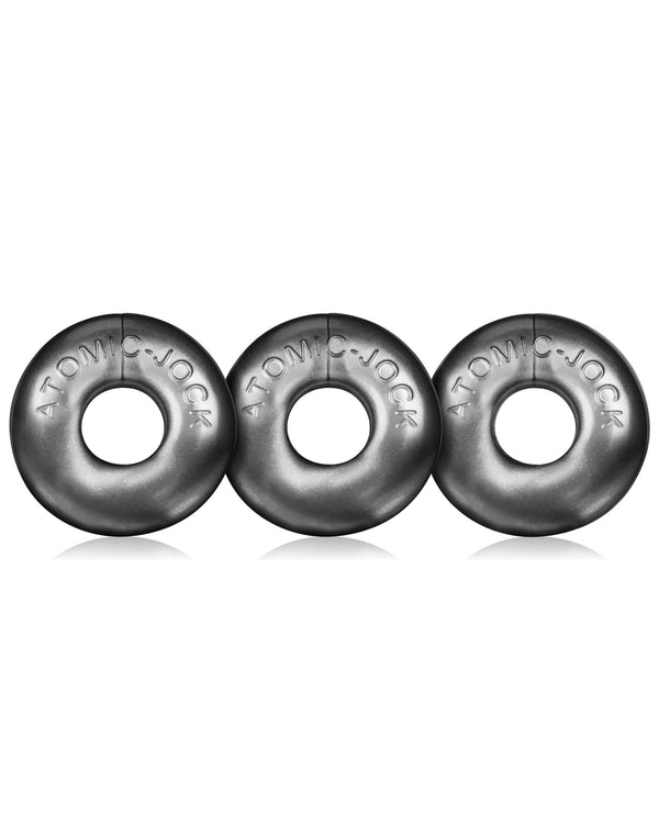 The Soft Hum Oxballs Ringer Donut 1 - Steel Pack of 3