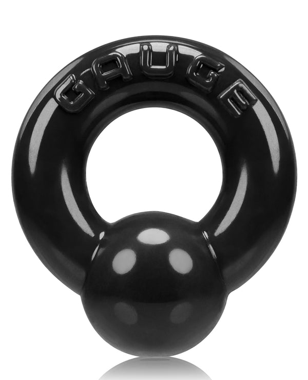 The Soft Hum Oxballs Gauge Cockring - Black