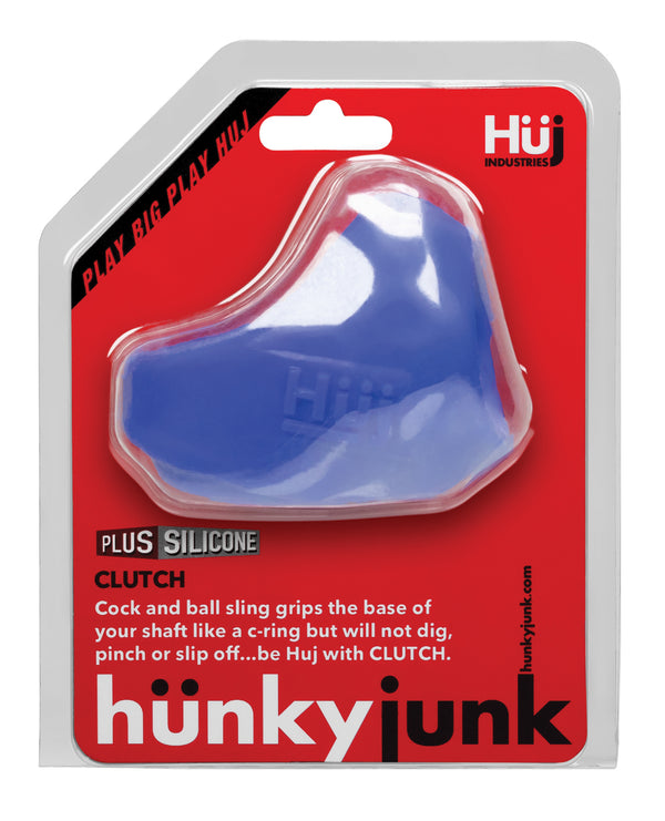 The Soft Hum Hunky Junk Clutch Cock &amp; Ball Sling - Cobalt