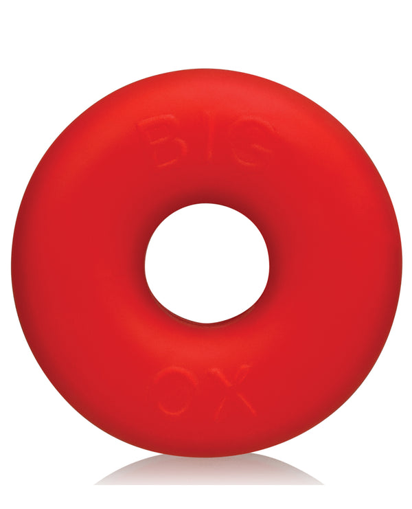 The Soft Hum Oxballs Big Ox Cockring - Red Ice