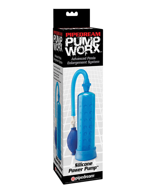 The Soft Hum Pump Worx Silicone Power Pump - Blue