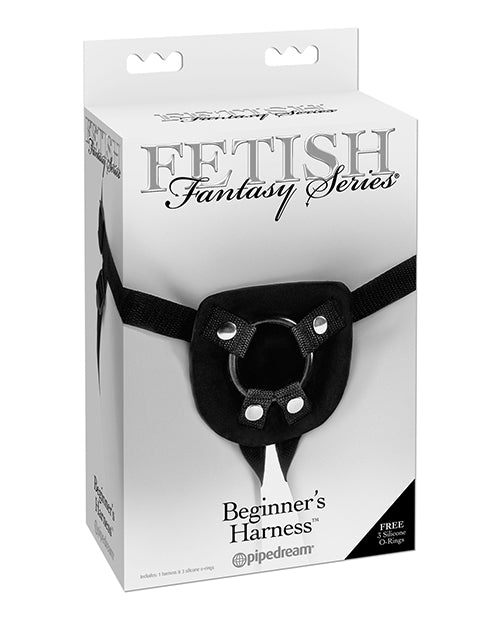 The Soft Hum Fetish Fantasy Series Beginner's Harness - Black