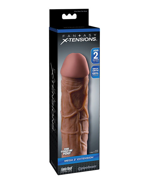 The Soft Hum Fantasy X-tensions Mega 2" Extension - Brown