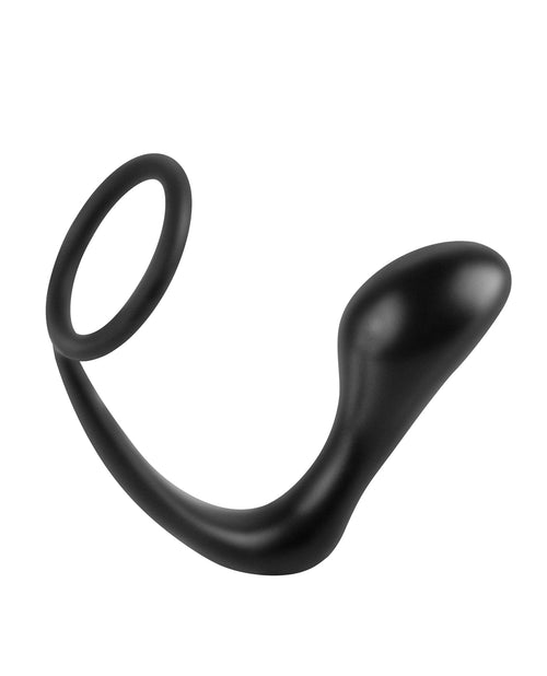 The Soft Hum Anal Fantasy Collection Ass Gasm Cockring Plug - Black - Image 2