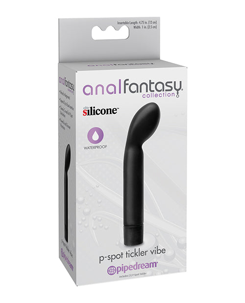 The Soft Hum Anal Fantasy Collection P-Spot Tickler Vibe - Black