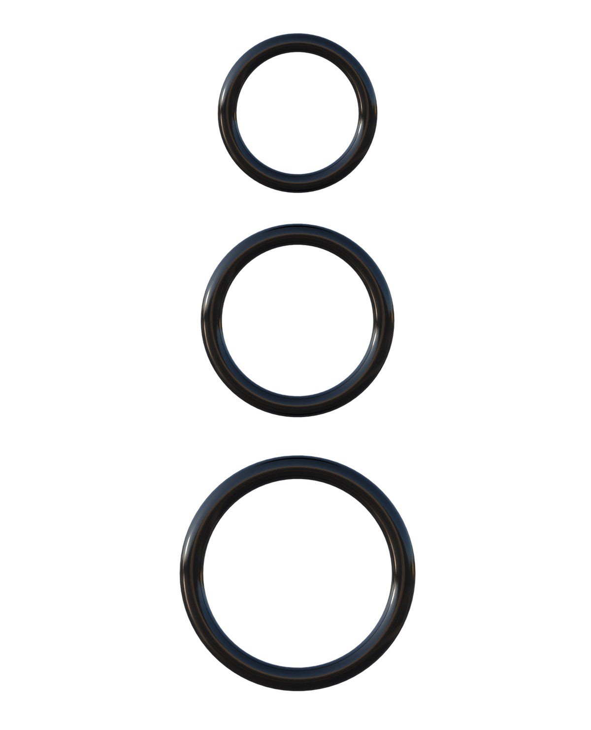 The Soft Hum Fantasy C-Ringz Silicone 3-Ring Stamina Set
