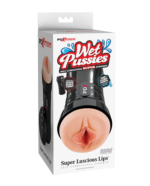 The Soft Hum PDX Extreme Wet Pussies Super Luscious Lips Stroker - Light