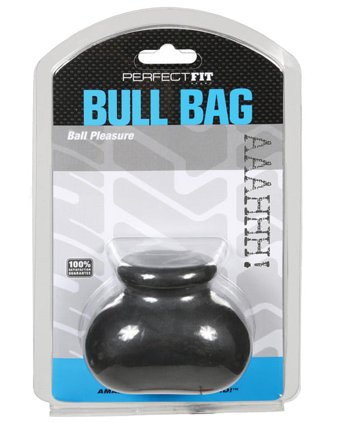 The Soft Hum Perfect Fit Bull Bag 3/4" Ball Stretcher - Black