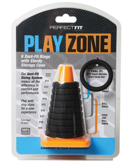 The Soft Hum Perfect Fit Play Zone Ring Toss Kit