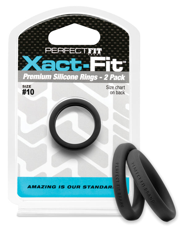 The Soft Hum Perfect Fit Xact Fit #10 - Black Pack of 2