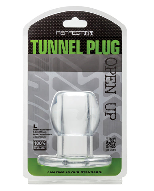 The Soft Hum Perfect Fit Tunnel Plug Large - Clear