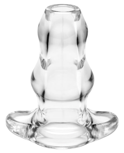 The Soft Hum Perfect Fit Double Tunnel Plug Medium - Clear